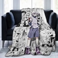 thumbnail image 6 of Hunter × Hunter Blanket, Anime Throw Blanket For Bed Sofa Couch, Super Soft Flannel Blanket For Bedroom Livingroom, 40"X30", 6 of 9