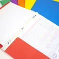 thumbnail image 6 of BAZIC 2 Pockets Paper Folder, 3 Prongs Fastener Clips Portfolio, 100-Pack, 6 of 8
