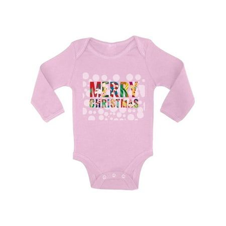

Awkward Styles Ugly Christmas Baby Outfit Bodysuit Merry Xmas Baby Romper