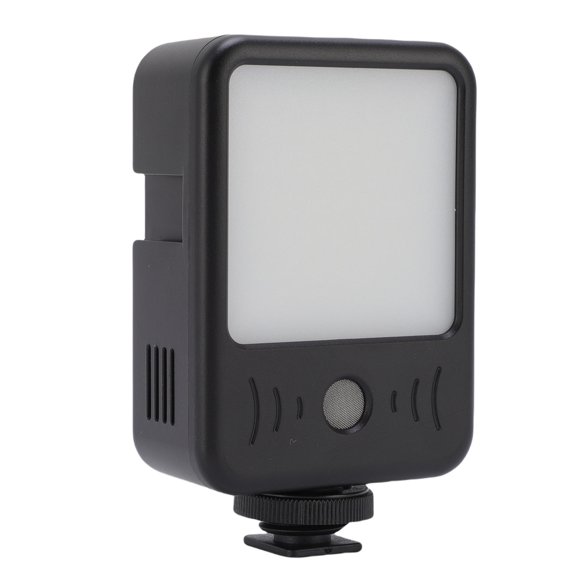 Luz de Video de Cámara, Micrófono Cardioide LED Camera LED 49 LED Para Transmisión en Vivo