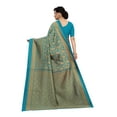 thumbnail image 4 of Ethnic Asia Art Silk Rama Saree Daily Wear Unstitched Blouse Piece, 4 of 5