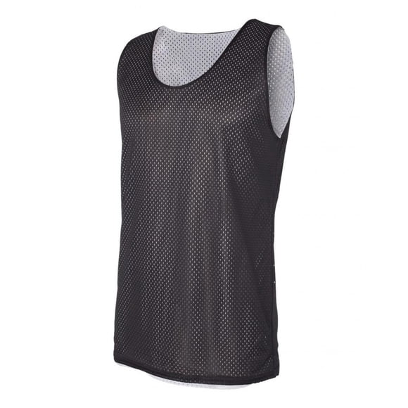 Badger - Tanque reversible de Mesh Pro - Negro / Blanco - Grande Badger Camiseta sin mangas