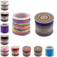 thumbnail image 2 of U8MO 35m/roll Nylon Thread Cord Crafting Beading Threads Jewelry Knotting String 1mm-Black, 2 of 2