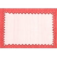 thumbnail image 1 of Ahgly Company Indoor Rectangle Solid Red Modern Area Rugs, 2' x 5', 1 of 4