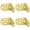 Gold, variant on Strong 180 Degree Full Rotation Hinge Furniture Hardware Tool Easy Installation Cabinet Hinge set for Compact Space