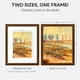 thumbnail image 2 of Marco de fotos Homeforia Brown High End Dark Oak 8x10, 2 of 8