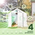 thumbnail image 4 of 6'X8' GREEN HOUSE WITH 2X4' PLANT SHELF, 4 of 7