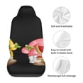 thumbnail image 5 of Sikiie Hello Summer Gnome Car Seat Protector 2 Pack Car Seat Cushion Mat, Car Seat Covers for SUV, Truck, Van, 5 of 7