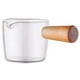 thumbnail image 2 of Crema de Vidrio Transparente de 4 Piezas Con Manija de Madera, Mini Jarra de Crema de Leche para Café. 50Ml, 2 of 7