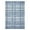 Blue, variant on FairOnly Light Grey 8'x10'Non Slip Area Rugs Machine Washable Geometric Low Pile Stain Resistant Rug for Living Room Kitchen Bedroom