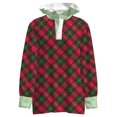 thumbnail image 1 of Spring Fashion Women's Ruffled Stand-up Collar Shirt Loose Temperament Commuter Long Sleeve Top, 1 of 6