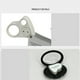 thumbnail image 4 of Folding Magnifying Glass Mini Magnifying Glass Folding Magnifying Glass 30X 60X HD Dual Lens LED Lighting Folded Compact Portable Pocket Magnifying Glass Crafts ANGGREK Otros, 4 of 8