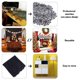 thumbnail image 5 of Luxtrada - Camino de mesa de telaraña con encaje negro para Halloween, decoración para fiestas, cenas y el hogar (80 x 20 pulgadas), 5 of 8