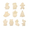 thumbnail image 4 of Colgantes de madera para Navidad, decoración colgante, adorno navideño 2023 30 piezas, 4 of 7
