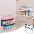 thumbnail image 1 of Perchero para zapatillas de baño Perchero para zapatillas de baño Perchero para zapatillas de baño montado en la pared Perchero para zapatillas de baño Perchero para zapatos de pared Akmoler, 1 of 8