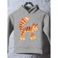 thumbnail image 3 of Cat Watercolor Style Hoodie Toddler -Image by Shutterstock,  2 Toddler, 3 of 4