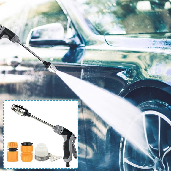 Shipiny Car Wash High Pressure Water Spray Gun With Lengthen Design, Multi-Functional Cleaning Tool For Car Washing And Garden Watering, Easy To Use And Efficient., Multicolor