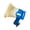 Blue, variant on Lovely Small Voice Recorder Keyring Novelty Press Button Sound Effect Decorative for Daily Fun & Creative Accessories