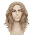 thumbnail image 1 of Marvel Cosplay pelucas Captian Wonder Carol pelucas de pelo sintético ZefeiWu 8390614001701, 1 of 1