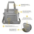 thumbnail image 3 of RTIC 20 Can Ultra-Tough Soft Cooler Pro, Leakproof Cooler, Waterproof Zipper, Graphite, 3 of 7