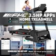 thumbnail image 6 of FYC 400lb Capacity 3.5 HP Treadmill with 15% Auto Incline for Home - Heavy Duty Foldable Treadmill with APP/Bluetooth - 18 Inch Wide Belt Folding Treadmill, 6 of 8