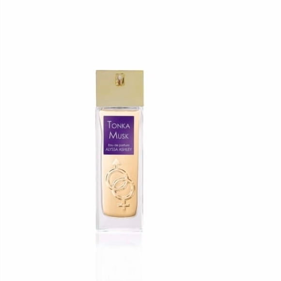 Alyssa Ashley Tonka Musk - Parfums pour Femmes et Eau de Cologne pour Hommes - Parfum Ambre Longue Tenue - Eau de Cologne pour Hommes - Vaporisateur Edp 1,7 Oz