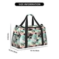 thumbnail image 3 of Easygdp Tropical Summer Palm Bolsa de Gimnasio, Bolsa de Viaje Duffel, Bolsa de Fin de Semana con Compartimentos, Bolsa de Mano para Noche, 3 of 7