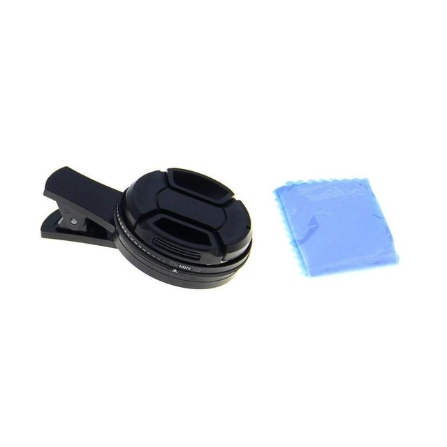 Adjustable ND 2-400 Clip-on Filter for Cell Phone Camera - Compact, Reusable, Solar Imaging