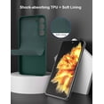 thumbnail image 5 of Case for Samsung Galaxy S23 Plus 6.6 Inch, Thin TPU with Camera Protection Soft Interior Slim Phone Case for Galaxy S23+ 2023 - Green, 5 of 13