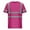 #2-Hot Pink, variant on Otvok Men's Pocket Reflective Strip Shirts Short Sleeve Breathable Casual Loose Blouses