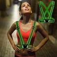 thumbnail image 4 of Unisex Reflective Safety Vest - Lightweight 360° Visibility for Running, Cycling, Motorcycling - Adjustable Fit for Men & Women - Day Night Wear - Includes 1 Vest, 4 of 5