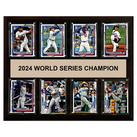 Los Angeles Dodgers 2024 12'' x 15'' Plaque