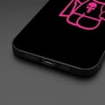 thumbnail image 4 of Funda de silicona negra con calavera rosa para IPhone, carcasa de Hello Kitty Cutes para IPhone 15 14Plus SE 2020 13 12Mini 11 Pro X XS XR Max 7 8, 4 of 5
