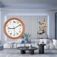 thumbnail image 2 of Colección De Esculturas De Payaso, Reloj De Pared Con Pájaro Cantor, Reloj Colgante Decorativo Para Mesa, Centro De Mesa, Gabinete, Decoración Del Hogar, Regalo, 2 of 8