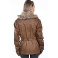 thumbnail image 2 of Scully  Womens Jacket with Luxurious Faux Fur Collar, Brown - 2XL, 2 of 4