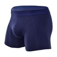 thumbnail image 4 of IWRICH Underwear for Men Lightweight Breathable Boxer Brief Casual Daliy Wear Underpants Dark Blue XL, 4 of 4