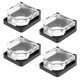 thumbnail image 1 of EeaseMX Botón de auto-reinicio de 4pcs cubierta protectora del botón de parada Protector Interruptor redondo Guard, 1 of 7