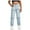 style-05 Light Blue, variant on JUMEYU Trendy Jeans for Teens Boys Baggy Jeans Boys Straight Wide Leg Denim Pants Kids Casual Elastic Waist Loose Trousers Size 9-10 (Light Blue,9-10 Years)