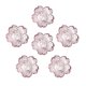 thumbnail image 1 of Cuencos de postre en forma de flor de cerezo rosa, mini cuenco de cristal, cuencos de vidrio pequeños, soporte para bolsitas de té, cuencos de inmersión, salsa de soja Afortunado Sencillez, 1 of 5