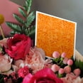 3drose, Elegant Bright Orange Autumn Leaves Pattern, 6 Greeting Cards ...