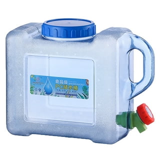 Camping Water Container with Spigot 3.9 Gallon Water Jug BPA Free, 15L  Water Storage Containers Mili…See more Camping Water Container with Spigot  3.9