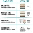 thumbnail image 4 of XINQIHANG Vacuum Storage Bags, 10 Jumbo Space Saver Bags Vacuum Seal Bags with Pump, Space Bags, Vacuum Sealer Bags for Clothes, Comforters, Blankets, Bedding, 4 of 7