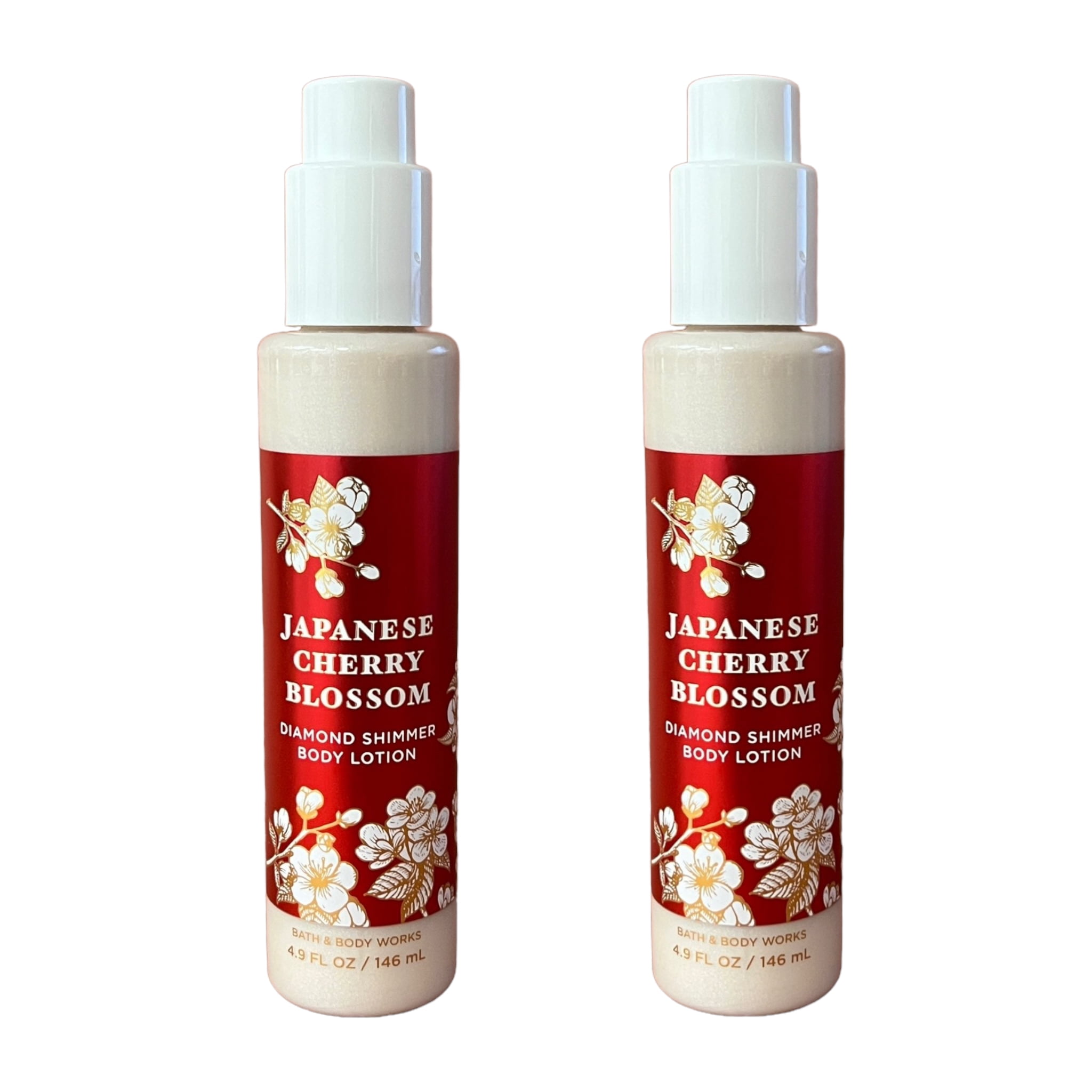 Bath and Body Works Japanese Cherry Blossom Diamond Shimmer Lotion 2