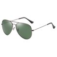 thumbnail image 1 of Gafas de marco de metal Gafas de sol de aviación de doble puente de moda Protección solar FLhrweasw Nuevo, 1 of 6