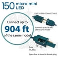 thumbnail image 2 of Brite Star 150 Lt Micro Mini LED Light Set, Warm White, Green Wire, 2 of 5