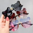 thumbnail image 3 of Gafas De Sol Para Niños Protección UV Lindo Oso De Dibujos Animados De Moda Para Niña, 3 of 4