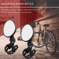 thumbnail image 3 of 2 Pcs Ensemble Mini Compact 360 Rotatif Vélo de Montagne Route Vélo Rétroviseur Guidon Miroirs en Verre, 3 of 10