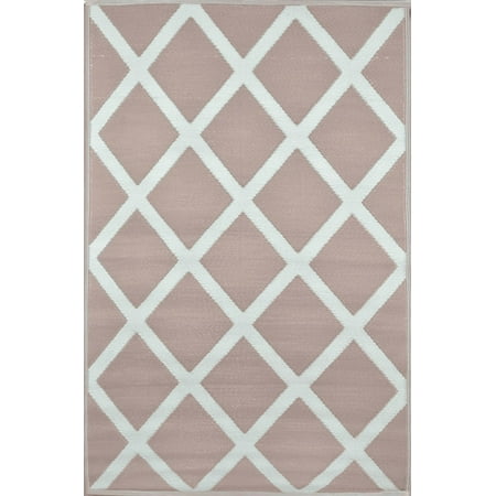 Green Decor Diamond Lightweight Outdoor Reversible Plastic Rug Warm Taupe Cream 3 Ft X 5 90 Cm 150 Green Decor Diamond Lightweight Outdoor Reversible Plastic Rug Warm Taupe Cream 3 Ft X 5 90 Cm 150