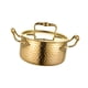 thumbnail image 4 of Olla de acero inoxidable con tapa, utensilio esencial para la cocina hogareña Oro, 4 of 9