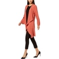 thumbnail image 1 of Nine West Womens Topper Jacket, Orange, X-Small, 1 of 1